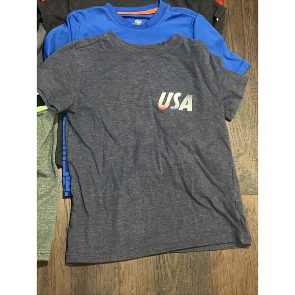 Boys Size 6-7 Clothes Bundle 12 Piece Lot Summer Minecraft, Nike, Sports, Hulk+ - Picture 2 of 12